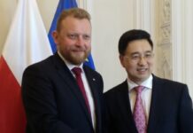Szumowski spotkał się z ambasadorem Chin