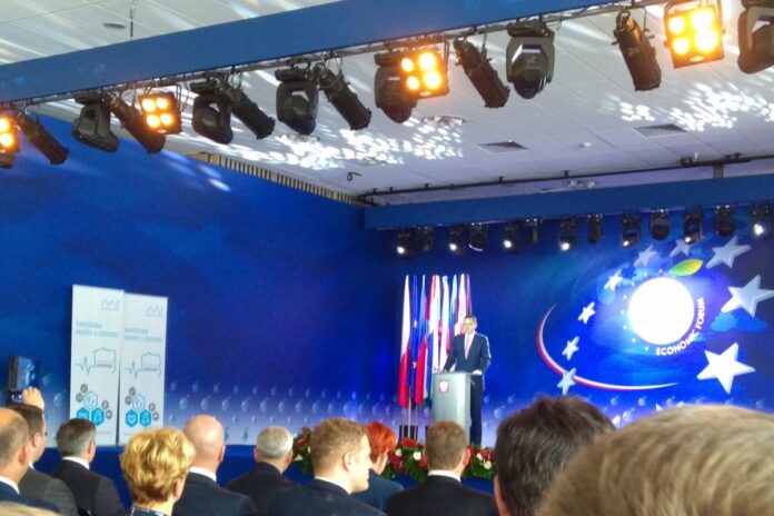 morawiecki w krynicy