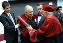 Prof. Zembala otrzymał tytuł doktora honoris causa Wrocławskiego Uniwersytetu Medycznego