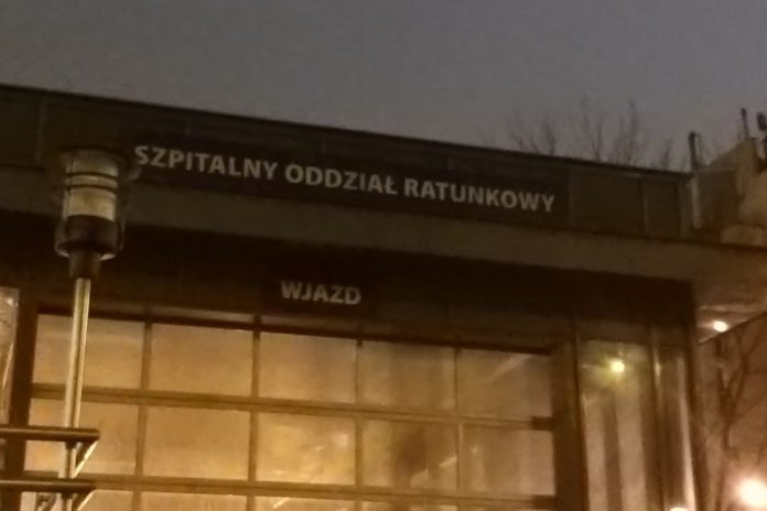 SOR wjazd karetek