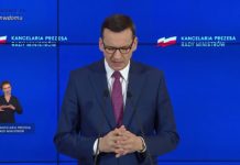 Morawiecki „otwieramy gospodarkę, ale nawet o centymetr nie luzujemy reguł bezpieczeństwa” (wideo)