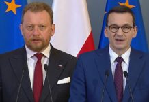 Morawiecki i Szumowski wyjaśniają sprawę maseczek za 5 mln zł (wideo)
