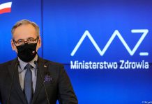 Niedzielski: Liczba łóżek dla chorych z COVID-19 spadnie do 26 tys. do końca I