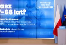 Dworczyk: Zakładamy wykonanie 5,5 mln szczepień w I kw.
