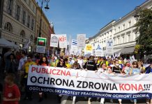 Protest medyków: kolejne oddziały szpitalne zamykane są po cichu