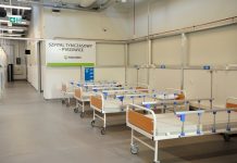 Pacjenci wspierają szpital tymczasowy