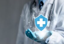 Sektor farmaceutyczny stał się jednym z celów cyberprzestępców Medical cybersecurity. Security Health Care Concept