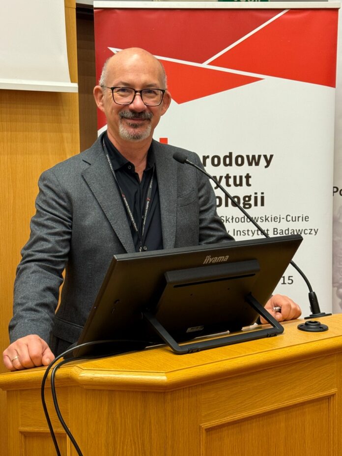 prof. dr hab. n. med. Sebastian Giebel, kierownik Kliniki Transplantacji Szpiku i Onkohematologii w gliwickim oddziale Narodowego Instytutu Onkologii im. Marii Skłodowskiej-Curie – Państwowego Instytutu Badawczego.