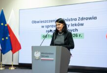 Onkologia i choroby rzadkie – główne nowości na styczniowej liście refundacyjnej wiceminister Katarzyna Kacperczyk
